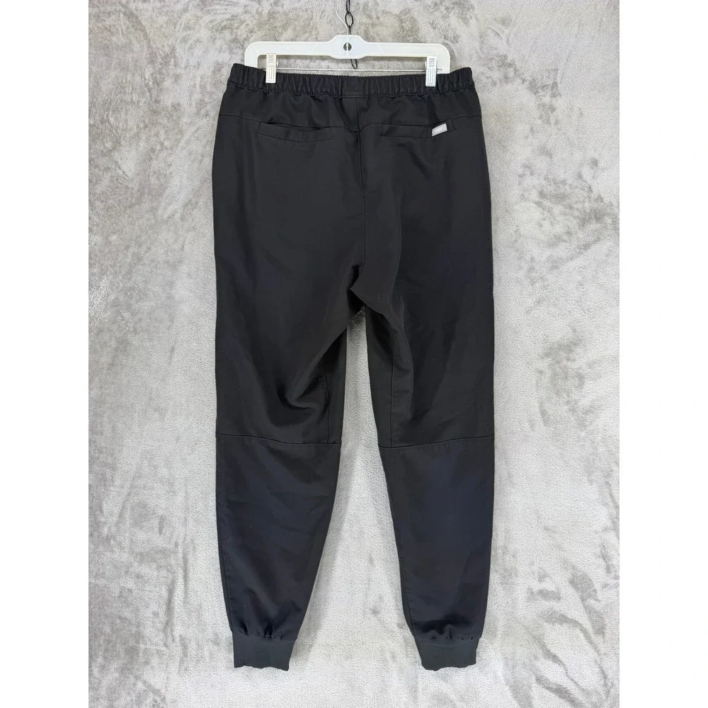 Figs Jogger Men L/T Tansen Black Technical Collection Scrub Pants EUC